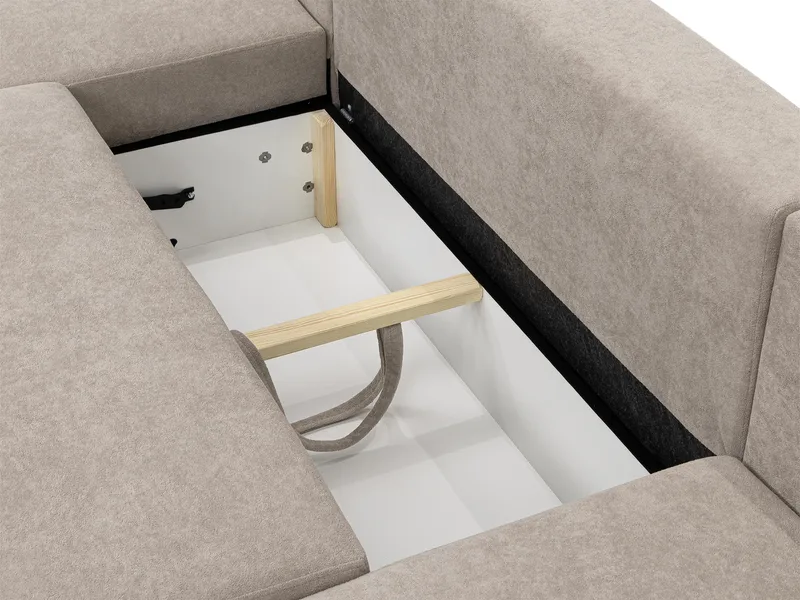 Uppland Bäddsoffa Dubbeldivan 5-sits - Ljusgrå - Möbler - Soffa - Bäddsoffa