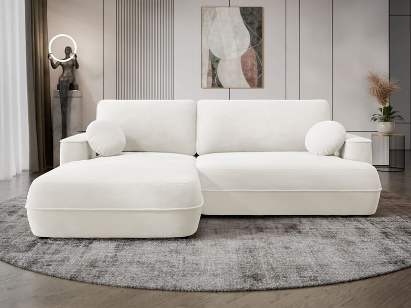 Uppland Bäddsoffa med Divan 3-sits - Vit - Möbler - Soffa - Bäddsoffa