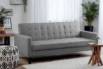 Vehkoo Bäddsoffa 200 cm - Grå - Möbler - Soffa - Bäddsoffa