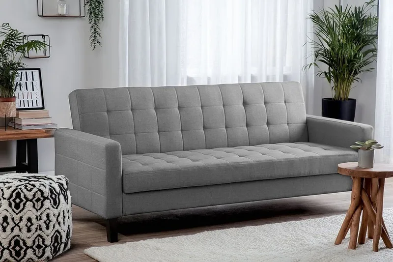 Vehkoo Bäddsoffa 200 cm - Grå - Möbler - Soffa - Bäddsoffa