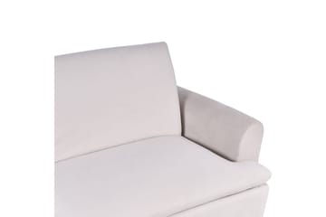 Vettre 3-sits Rektangulär Längsbäddad Bäddsoffa 110x180 cm i Sammet - Beige - Möbler - Soffa - Bäddsoffa