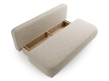 Villoruela Bäddsoffa 3-sits - Vit - Möbler - Soffa - Bäddsoffa