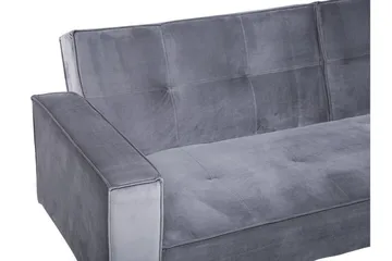 Visnes Bäddsoffa 218 cm - Grå - Möbler - Soffa - Bäddsoffa