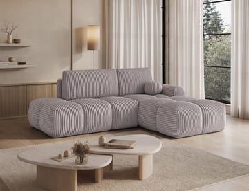Vittario 3-sits Bubblig Bäddsoffa med Divan och förvaring Höger - Modullo 03 - Möbler - Soffa - Bäddsoffa