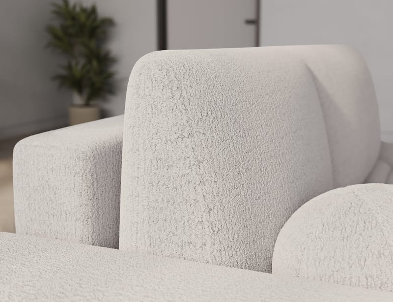 Vittario 3-sits Bubblig Bäddsoffa med Divan och förvaring Vänster - Royal 01 - Möbler - Soffa - Bäddsoffa