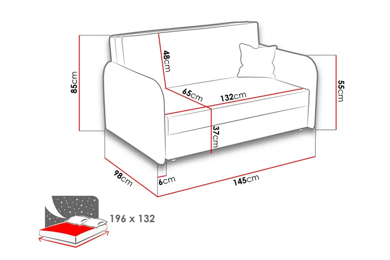 Viva Bäddsoffa - Beige - Möbler - Soffa - Bäddsoffa