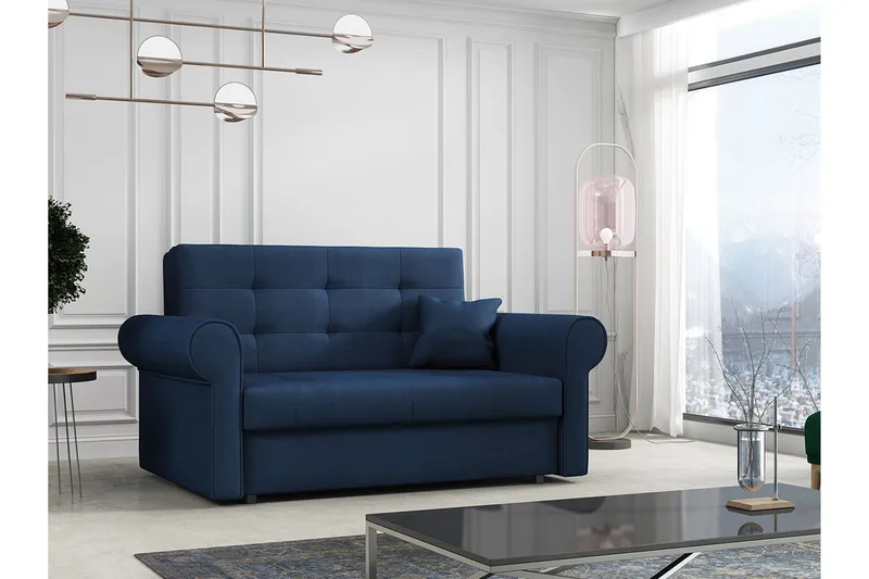 Viva Silver soffa - Mörkblå - Möbler - Soffa - Bäddsoffa
