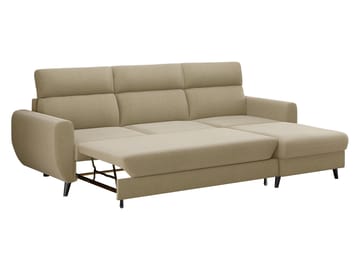 Vylon 3-sits Bäddsoffa med divan - Blå - Möbler - Soffa - Bäddsoffa