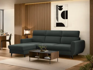 Vylon 3-sits Bäddsoffa med divan - grå - Möbler - Soffa - Bäddsoffa