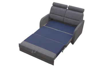 Wibaro Bäddsoffa 144x91x117 cm - Grå - Möbler - Soffa - Bäddsoffa