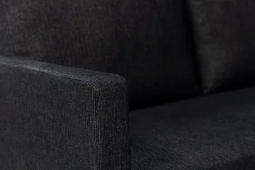 Willhelm Liten Bäddsoffa 2-sits Framåtbäddad - Mörkgrå - Möbler - Soffa - Bäddsoffa