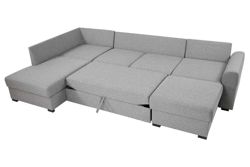 Wilma 5-sits Bäddsoffa - Grå - Möbler - Soffa - Bäddsoffa