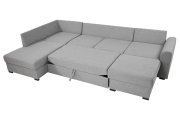 Wilma 6-sits Bäddsoffa - Antracit - Möbler - Soffa - Bäddsoffa