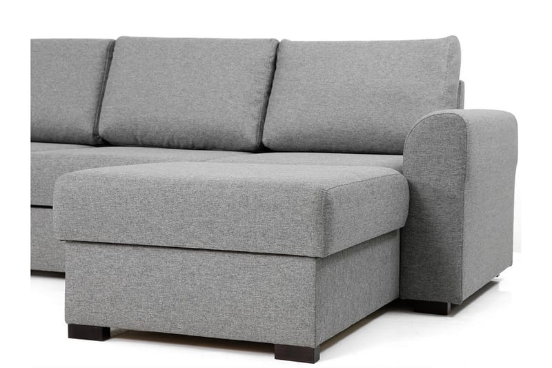 Wilma 6-sits Bäddsoffa - Mörkgrå/Svart - Möbler - Soffa - Bäddsoffa