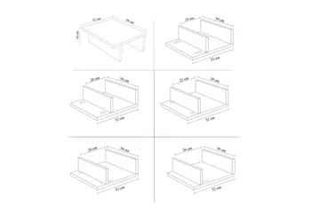 Wyong Bäddsoffa 3-sits 223x94 cm - Antracit - Möbler - Soffa - Bäddsoffa