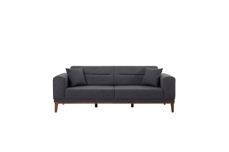 Wyong Bäddsoffa 3-sits 223x94 cm - Antracit - Möbler - Soffa - Bäddsoffa
