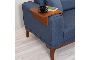 Wyong Bäddsoffa 3-sits 223x94 cm - Blå - Möbler - Soffa - Bäddsoffa