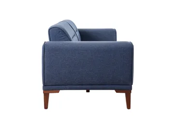 Wyong Bäddsoffa 3-sits 223x94 cm - Blå - Möbler - Soffa - Bäddsoffa