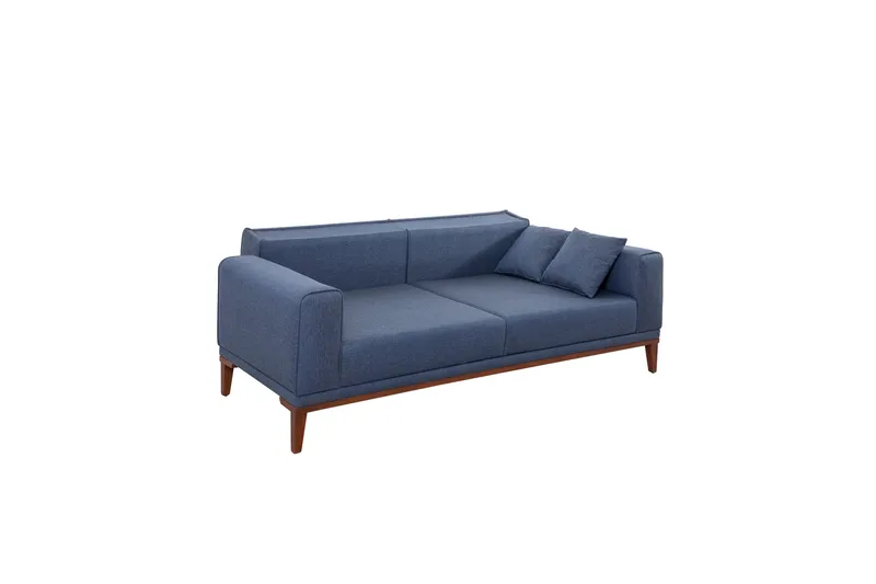 Wyong Bäddsoffa 3-sits 223x94 cm - Blå - Möbler - Soffa - Bäddsoffa