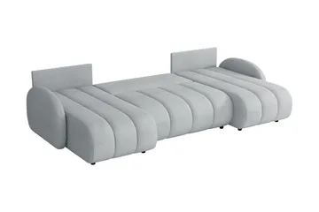 Zarania Bäddsoffa Dubbeldivan 3-sits - Svart - Möbler - Soffa - Bäddsoffa