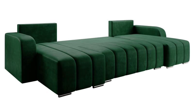 Zulueta 4-sits Bäddsoffa med dubbeldivan - brun - Möbler - Soffa - Bäddsoffa