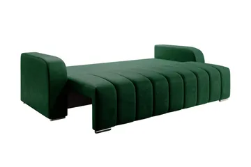 Zulueta 4-sits Bäddsoffa Vänster - Grön - Möbler - Soffa - Bäddsoffa