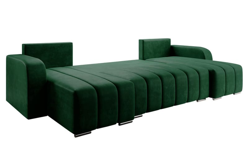 Zulueta 8-sits Bäddsoffa Höger - Blå - Möbler - Soffa - Bäddsoffa