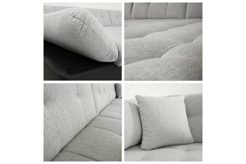 Zumar 4-sits Hörnbäddsoffa Light brown - Möbler - Soffa - Bäddsoffa