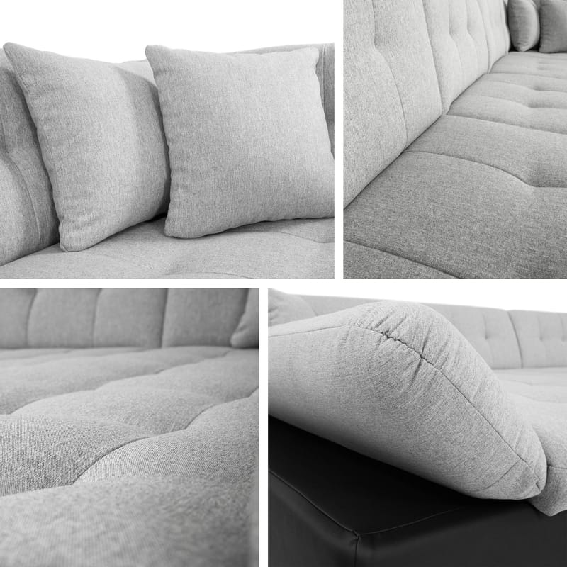 Zumar 5-sits U-Bäddsoffa med förvaring - Möbler - Soffa - Bäddsoffa