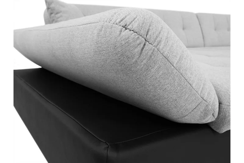 Zumar Bäddsoffa med Divan och Schäslong 4-sits i Bouclé - Beige - Möbler - Soffa - Bäddsoffa