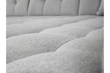 Zumar Bäddsoffa med Divan och Schäslong 4-sits i Bouclé - Rosa - Möbler - Soffa - Bäddsoffa