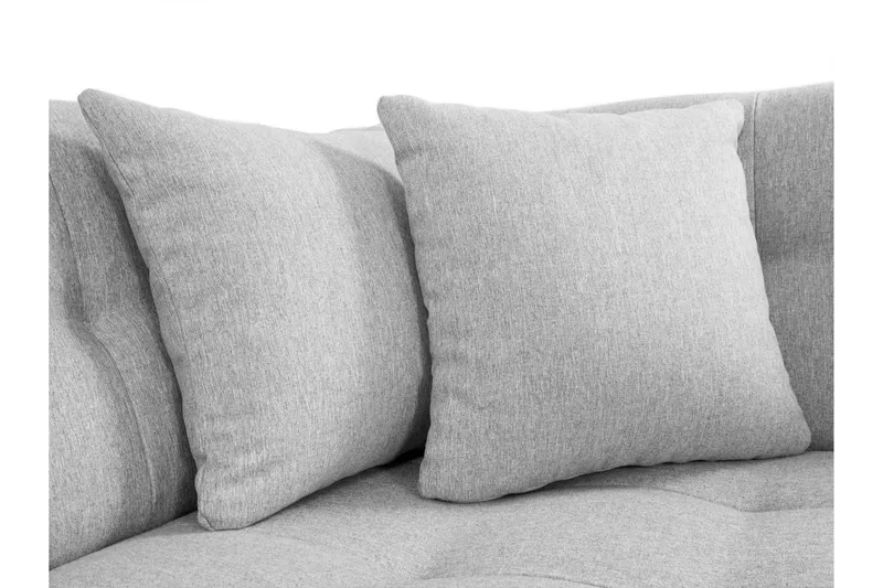 Zumar Bäddsoffa med Divan och Schäslong 4-sits i Chenille - Grön - Möbler - Soffa - Bäddsoffa