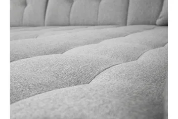 Zumar Bäddsoffa med Divan och Schäslong 4-sits i Chenille - Orange - Möbler - Soffa - Bäddsoffa