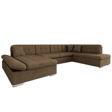 Zumar Bäddsoffa med Divan och Schäslong 5-sits - Brun - Möbler - Soffa - Bäddsoffa