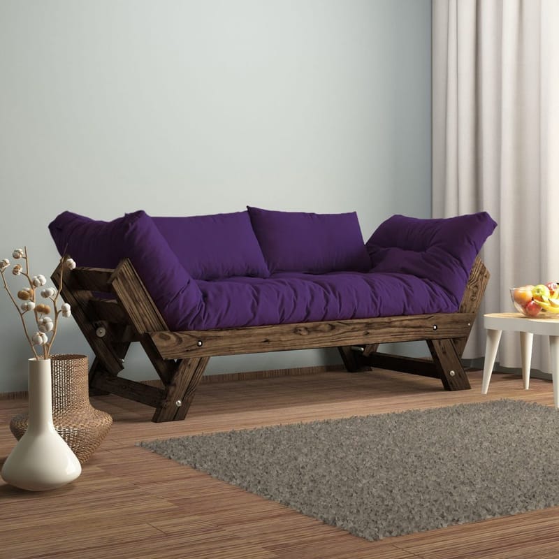 Zylar 2-sits Bäddsoffa - Lila - Möbler - Soffa - Bäddsoffa - Bäddsoffa 2 sits