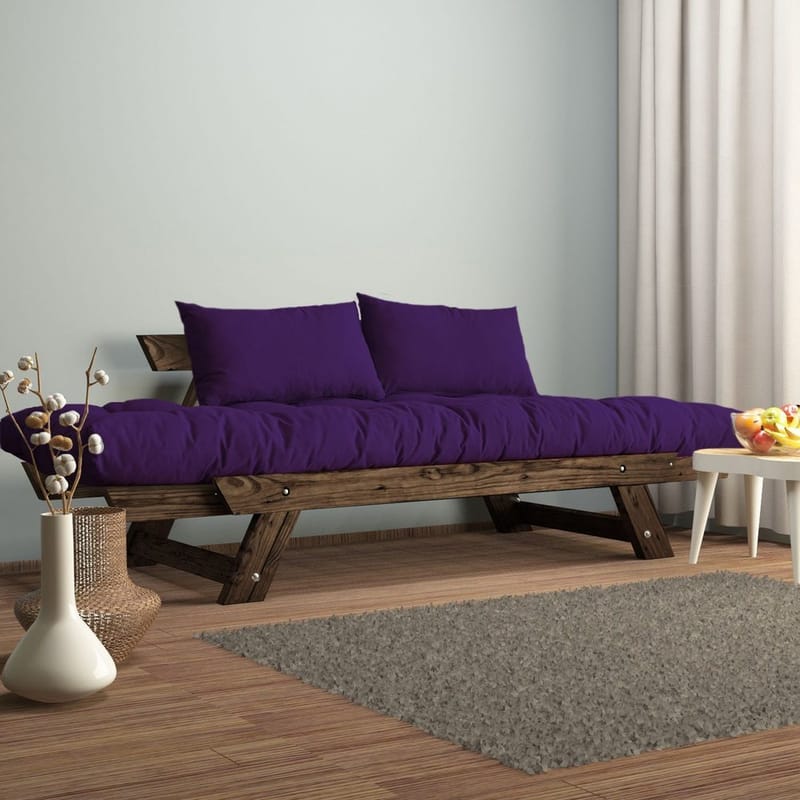 Zylar 2-sits Bäddsoffa - Lila - Möbler - Soffa - Bäddsoffa - Bäddsoffa 2 sits