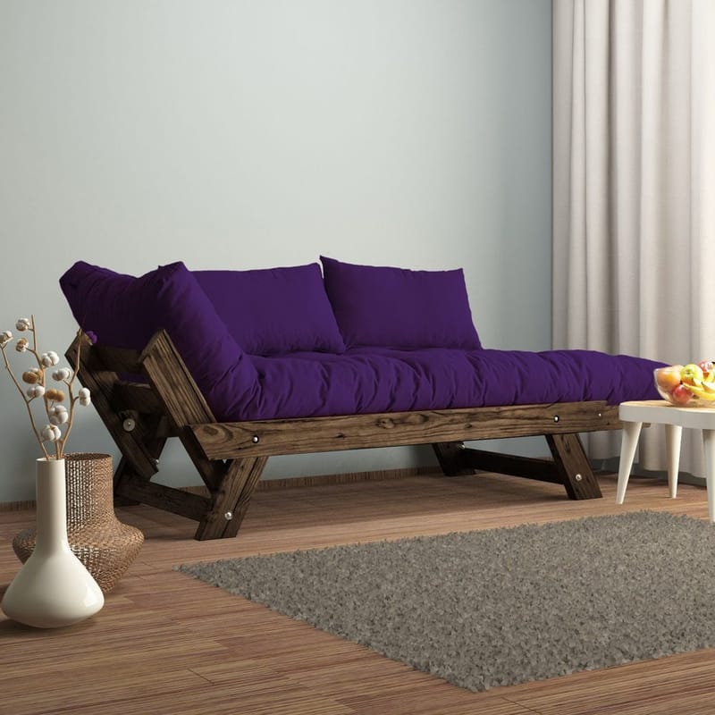 Zylar 2-sits Bäddsoffa - Lila - Möbler - Soffa - Bäddsoffa - Bäddsoffa 2 sits