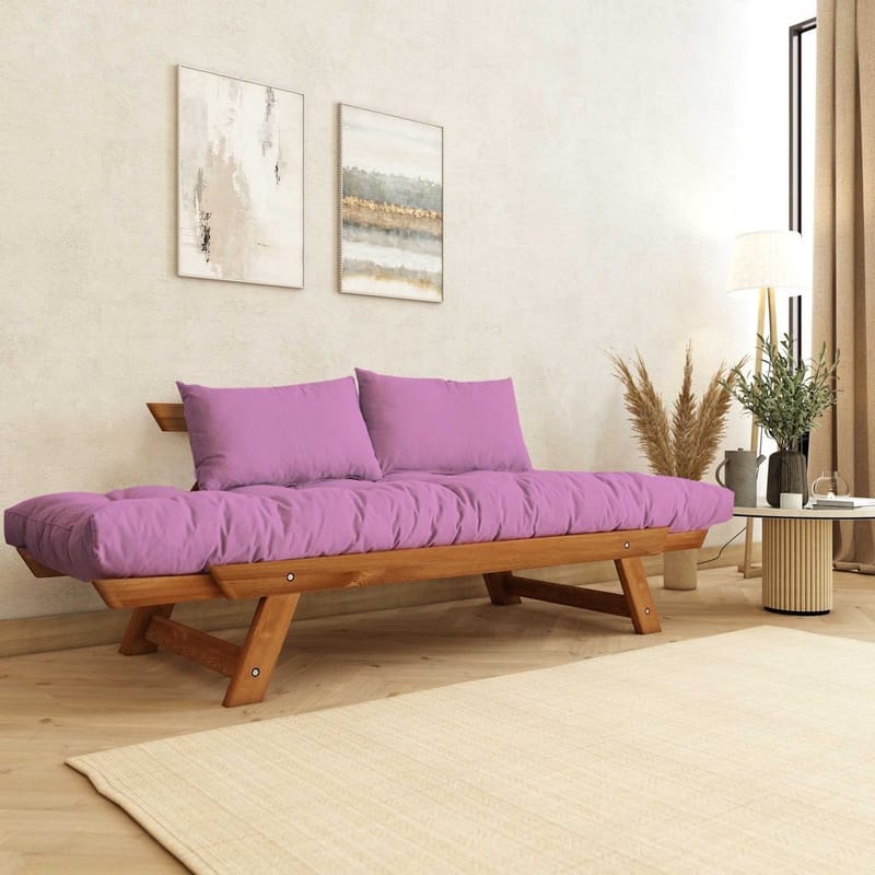 Zylar 2-sits Bäddsoffa - Rosa - Möbler - Soffa - Bäddsoffa
