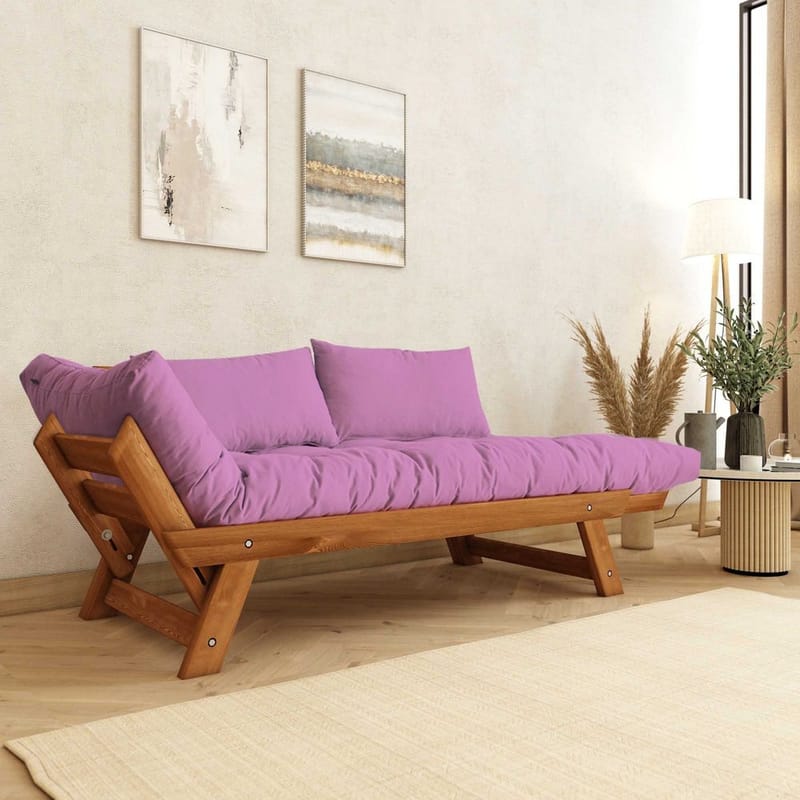 Zylar 2-sits Bäddsoffa - Rosa - Möbler - Soffa - Bäddsoffa