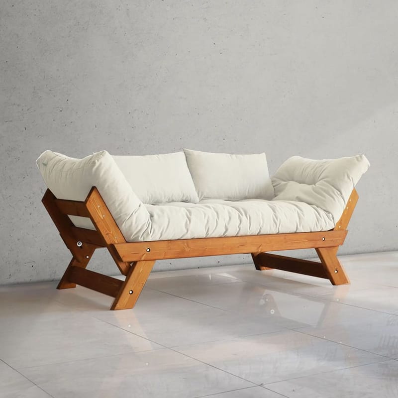 Zylar 2-sits Bäddsoffa - Vit - Möbler - Soffa - Bäddsoffa - Bäddsoffa 2 sits