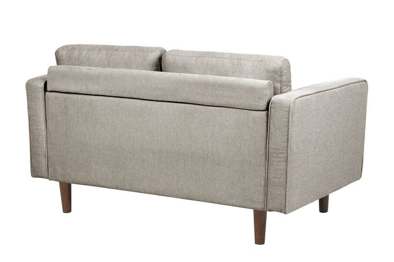 Babur Soffa 2-sits - Taupe/Mörkt trä - Möbler - Soffa - 2 sits soffa