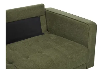 Babur Soffa 3-sits - Grön/Mörkt trä - Möbler - Soffa - 3 sits soffa