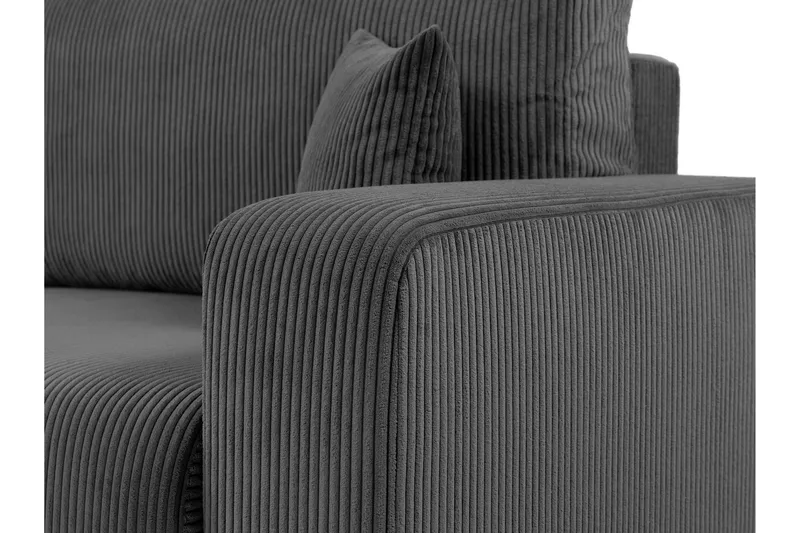 Barile Bäddsoffa 3-sits i Plysch - Beige - Möbler - Soffa - Bäddsoffa
