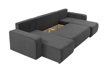 Barile Soffa Dubbeldivan 4-sits - Blå - Möbler - Soffa - U-soffa