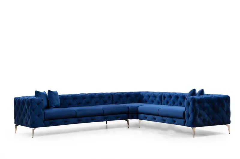 Beachport Hörnsoffa 6-sits - Blå - Möbler - Soffa - Hörnsoffa