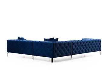 Beachport Hörnsoffa 6-sits - Blå - Möbler - Soffa - Hörnsoffa