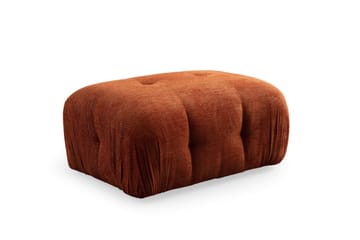 Belgin Bubblig Divansoffa 2-sits med fasta armstöd - Orange - Möbler - Soffa - Modulsoffor - Komplett modulsoffa