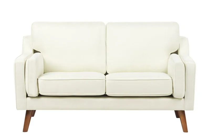 Bertha Soffa 2-sits - Vit/Ljust trä - Möbler - Soffa - 2 sits soffa