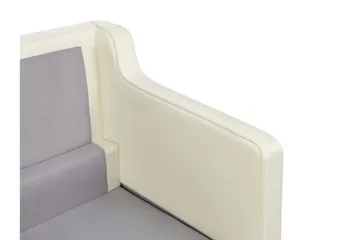 Bertha Soffa 2-sits - Vit/Ljust trä - Möbler - Soffa - 2 sits soffa