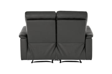 2-sitssoffa Southbrook Grå, PU/trä/metall, Manuell vilstol - Grå, PU/trä/metall, Manuell vilstol - Möbler - Soffa - Biosoffa & reclinersoffa - 2 sits biosoffa & reclinersoffa
